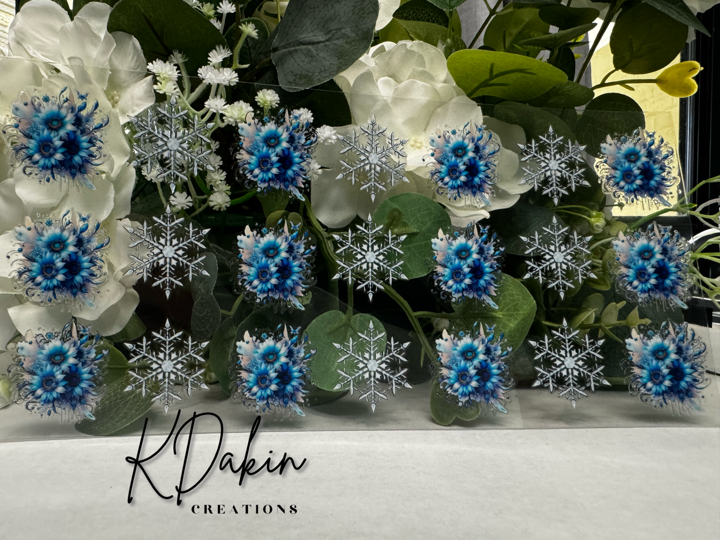 Exclusive- Frozen Flowers