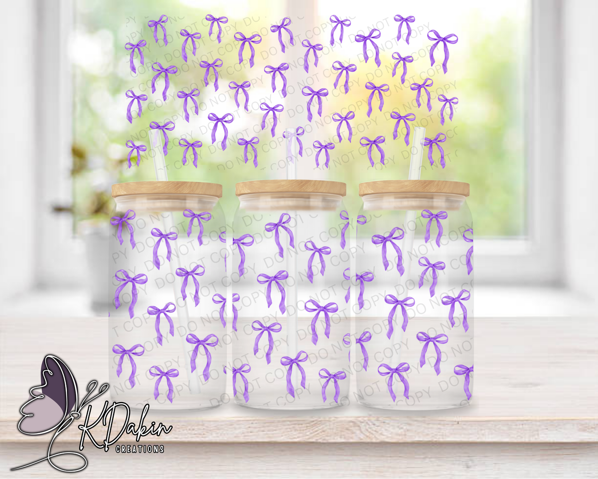 Mini Purple Bows