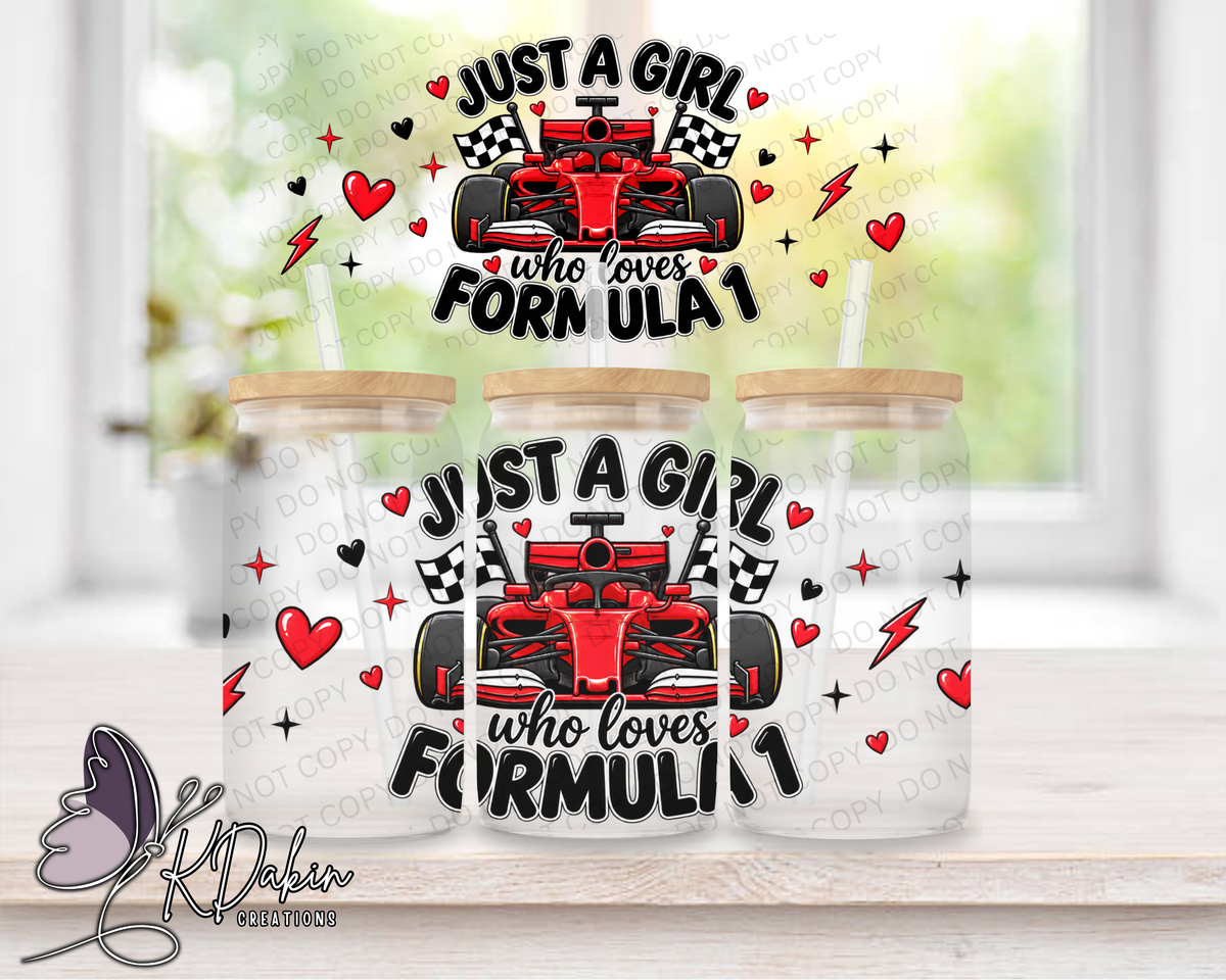 Girl who loves Formula 1