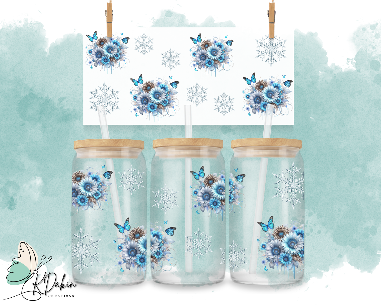 Exclusive- Elsa Scattered Flowers