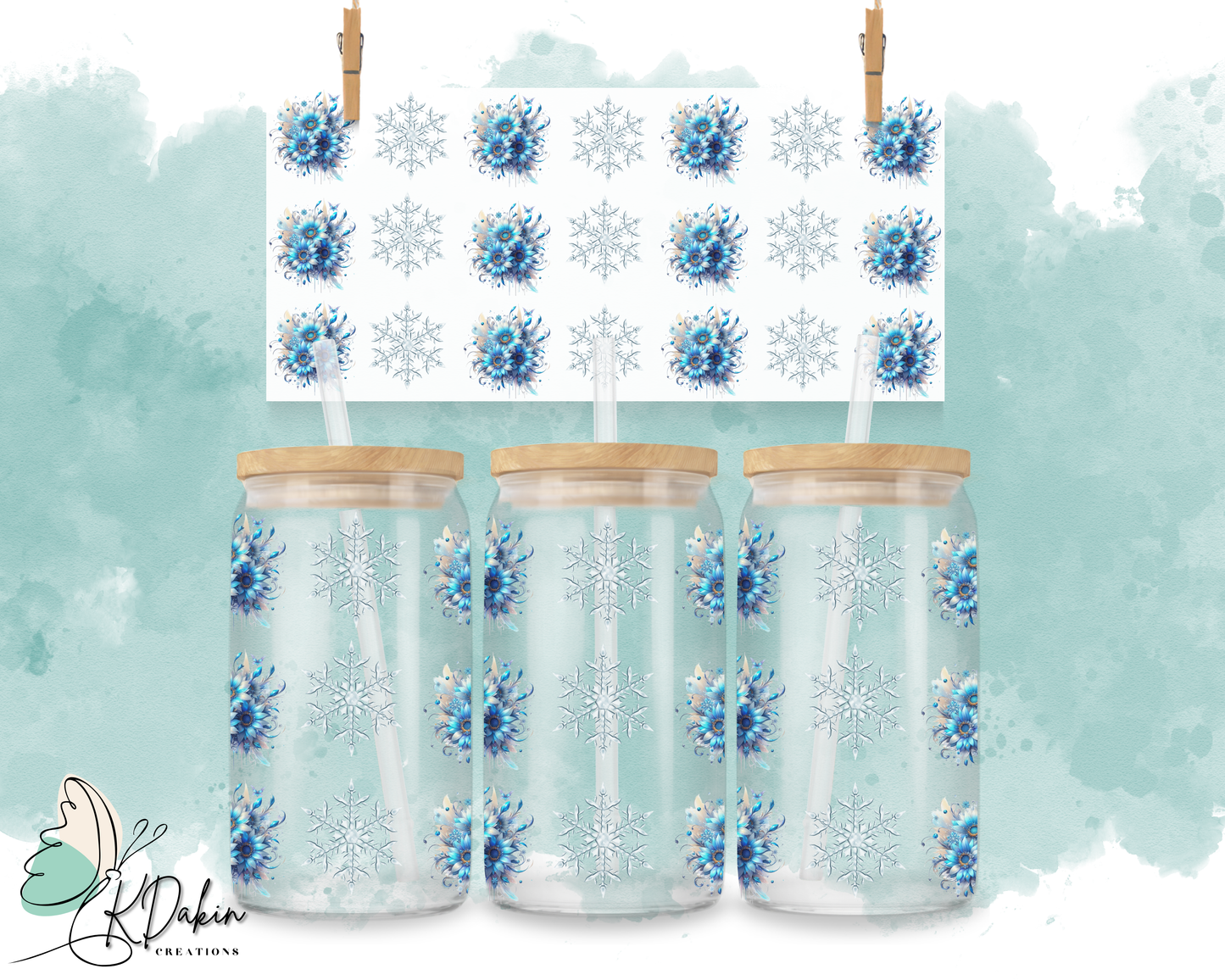 Exclusive- Frozen Flowers