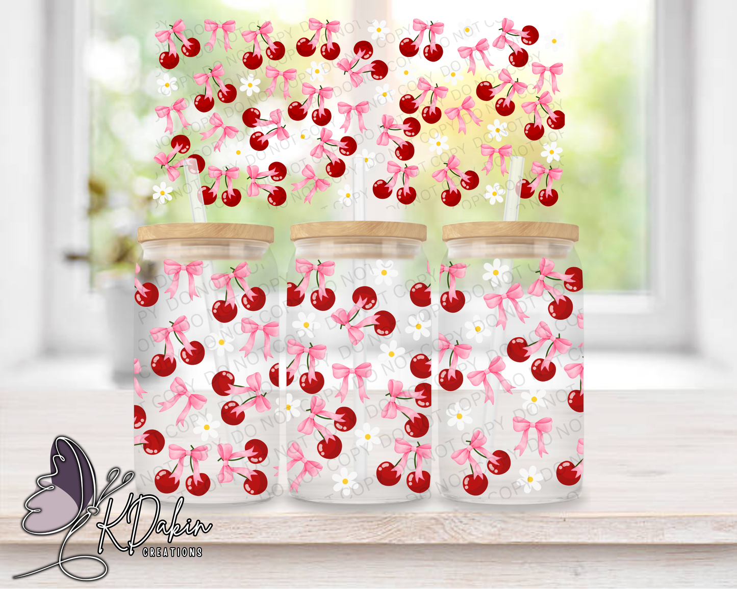 Mini Cherries and bows