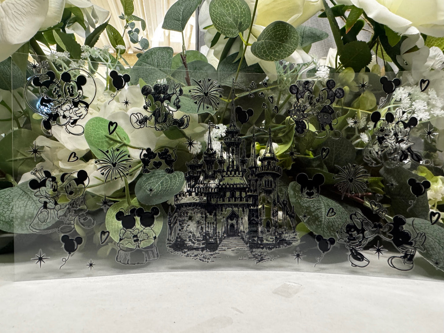 Disney Castle outline