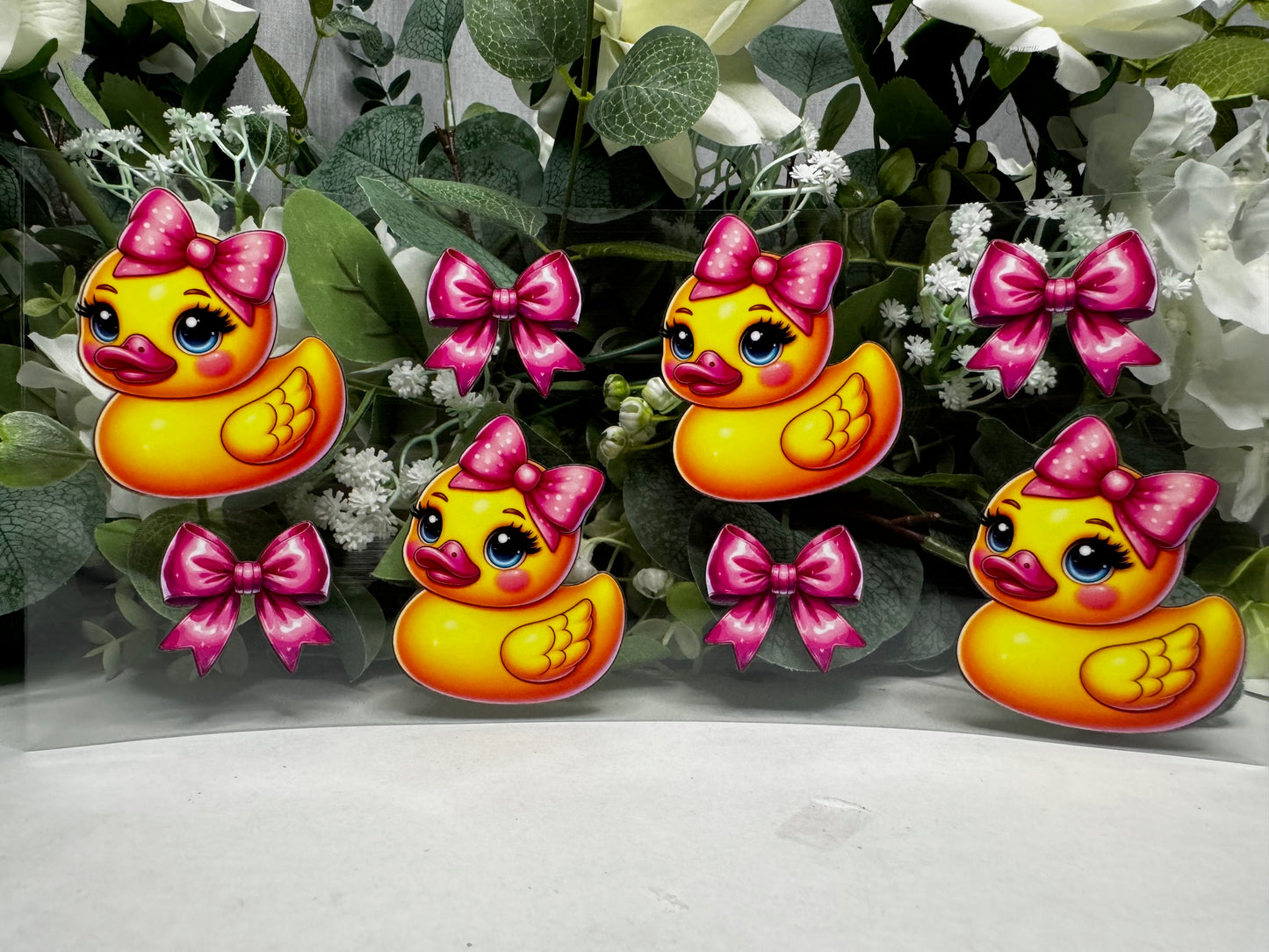 Ducks Pink Bows