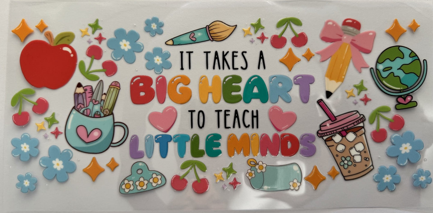 It takes a big heart