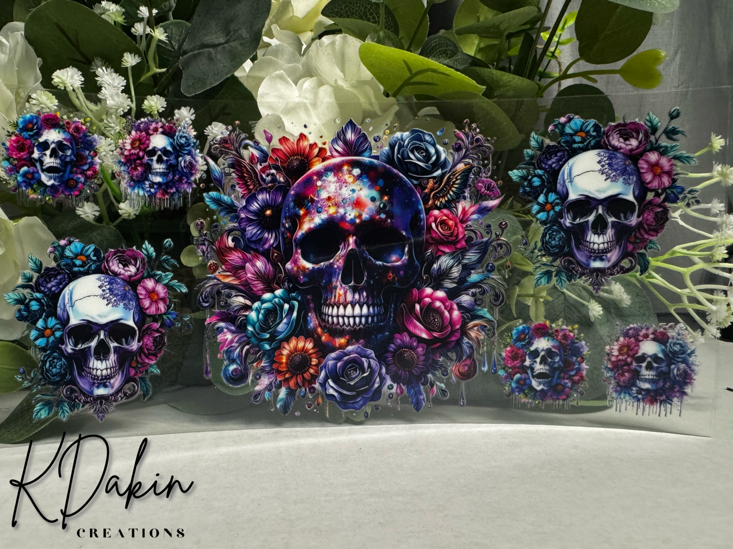Skulls and Flowers