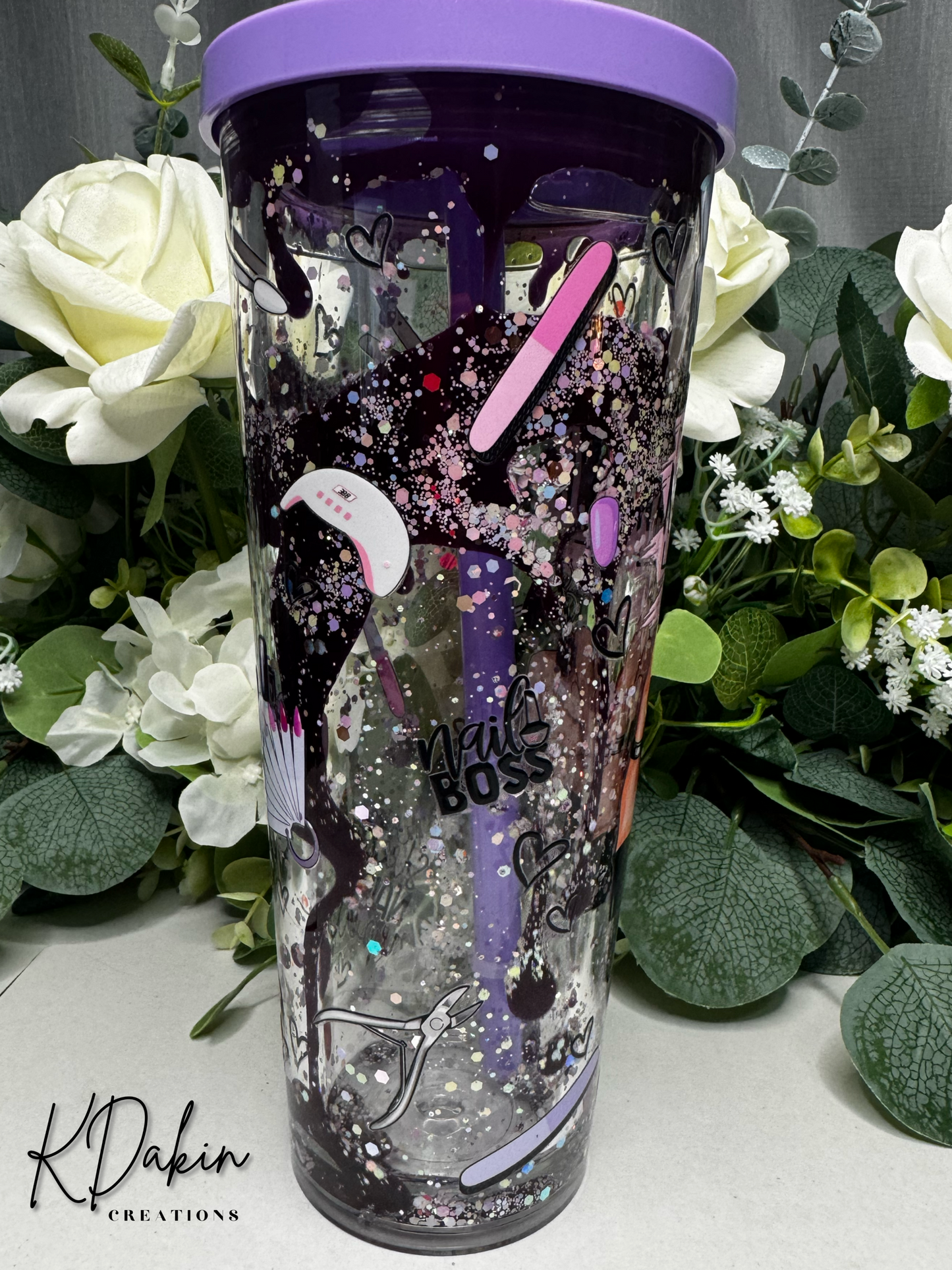 24oz Flat Top Stadium Tumbler