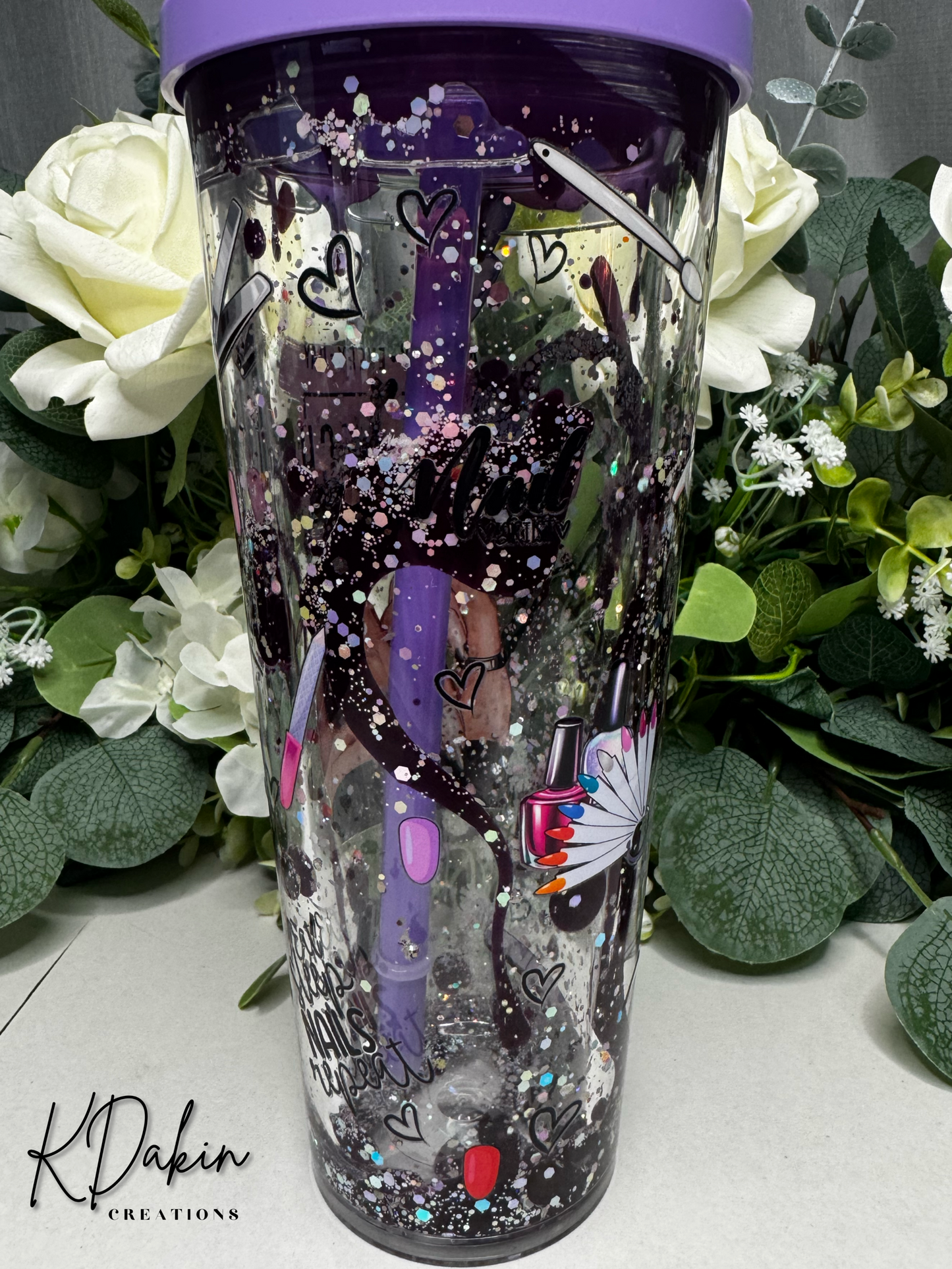 24oz Flat Top Stadium Tumbler