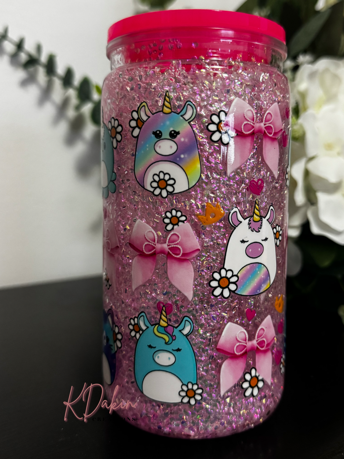 16oz Acrylic Snow Globe