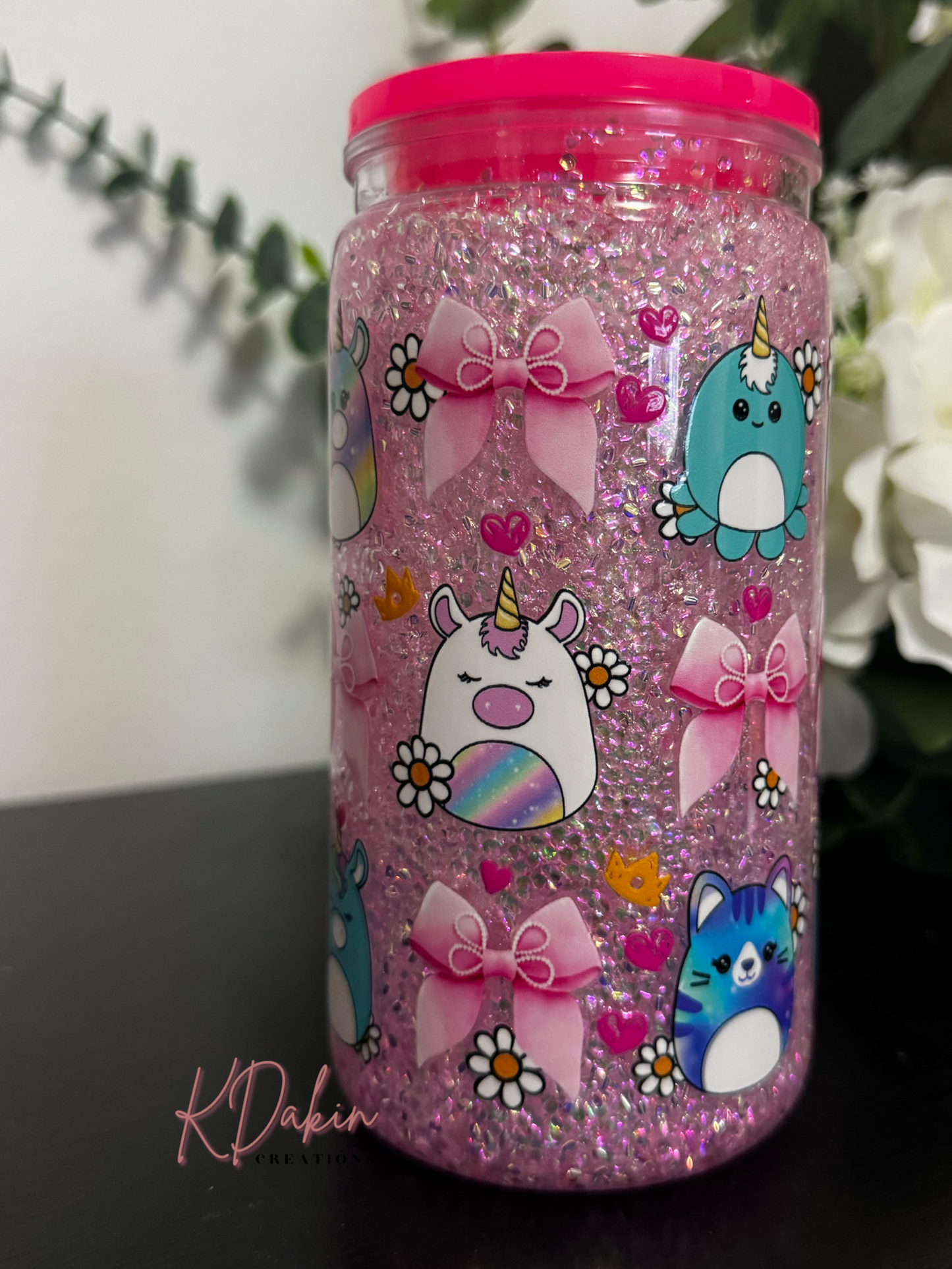 16oz Acrylic Snow Globe
