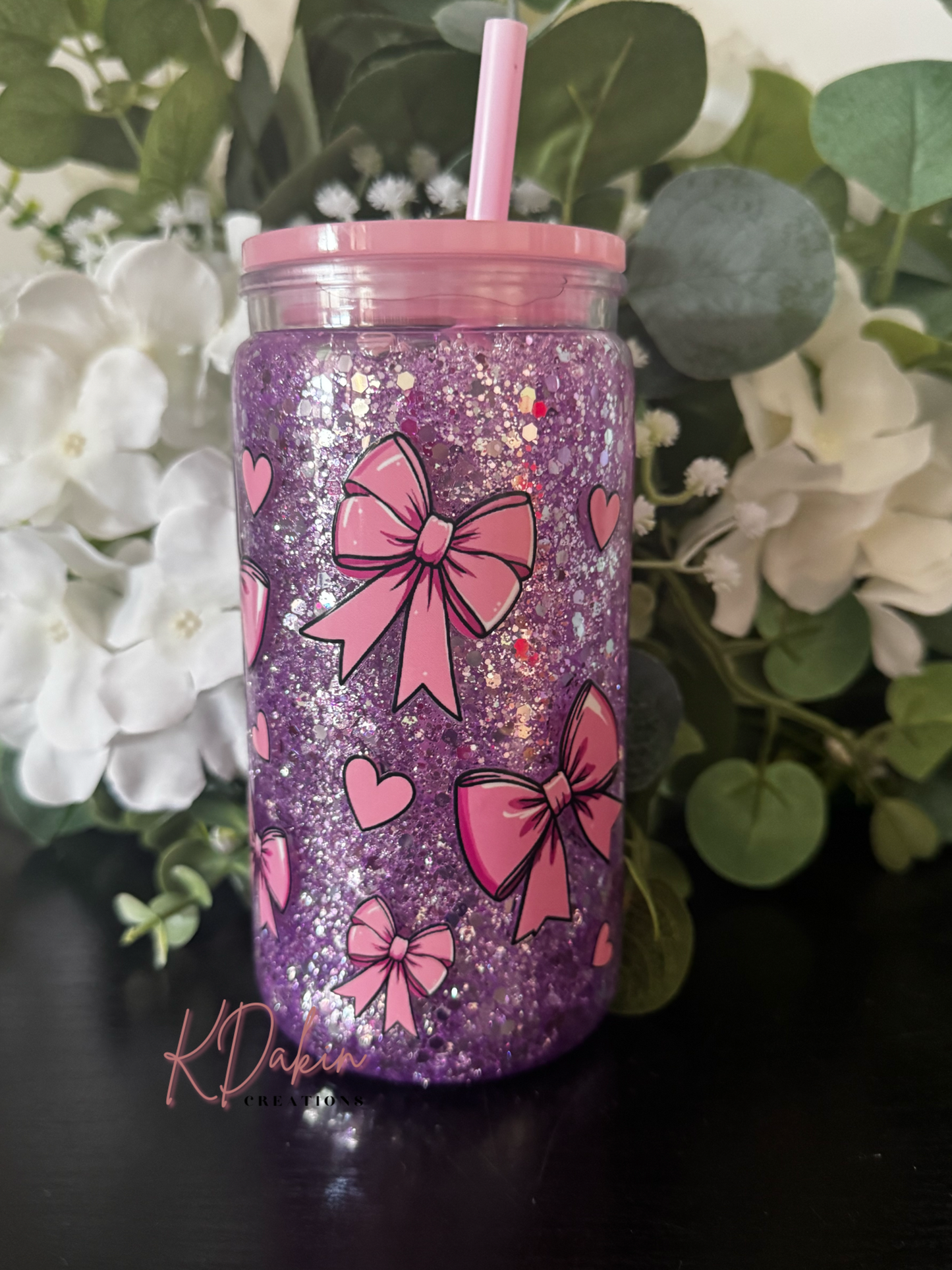 16oz Acrylic Snow Globe