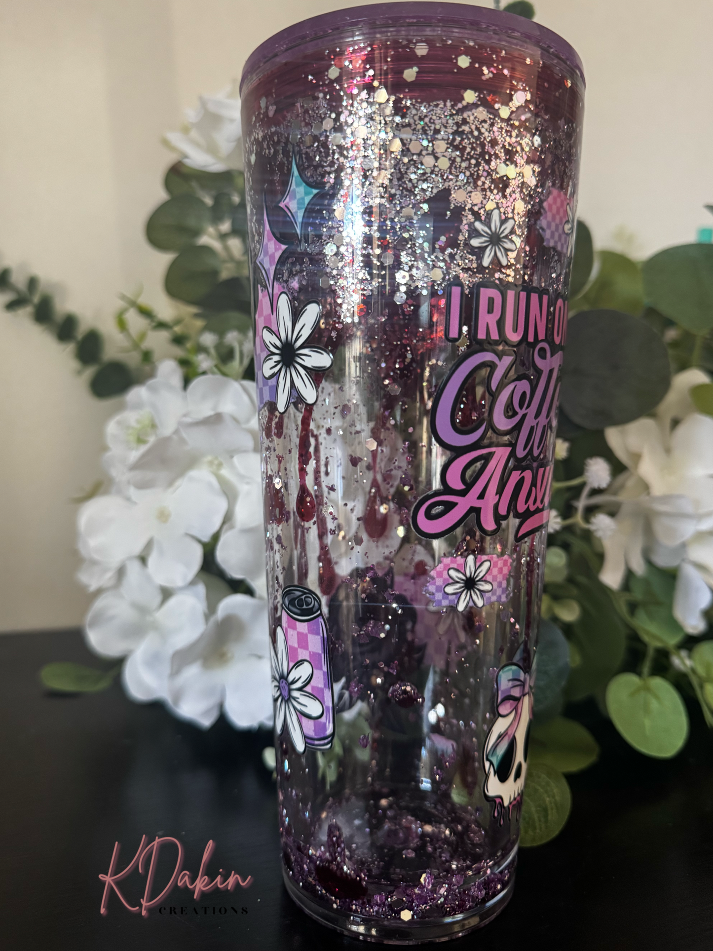 24oz Acrylic Stadium Lava Globe