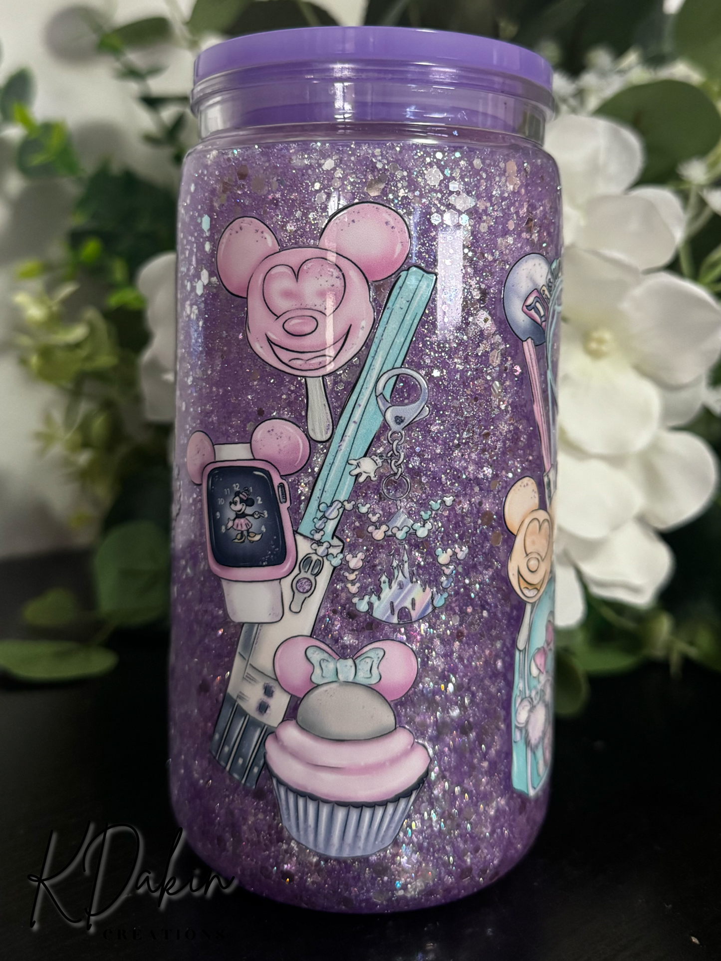 16oz Acrylic Snow Globe