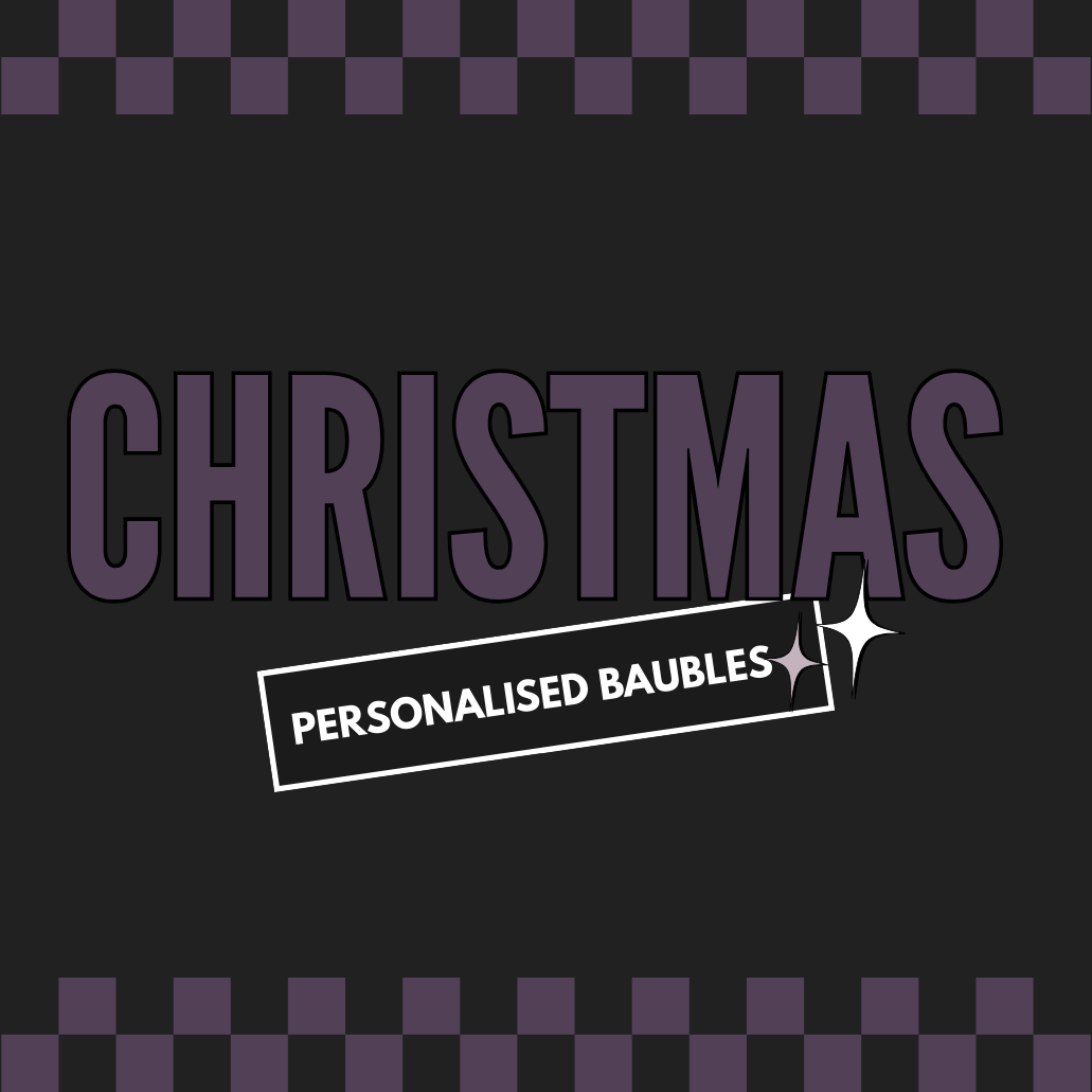 Personalised Christmas Baubles
