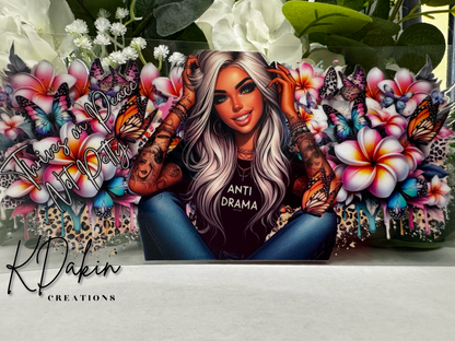 Tattoo Girl- Thrives on peace