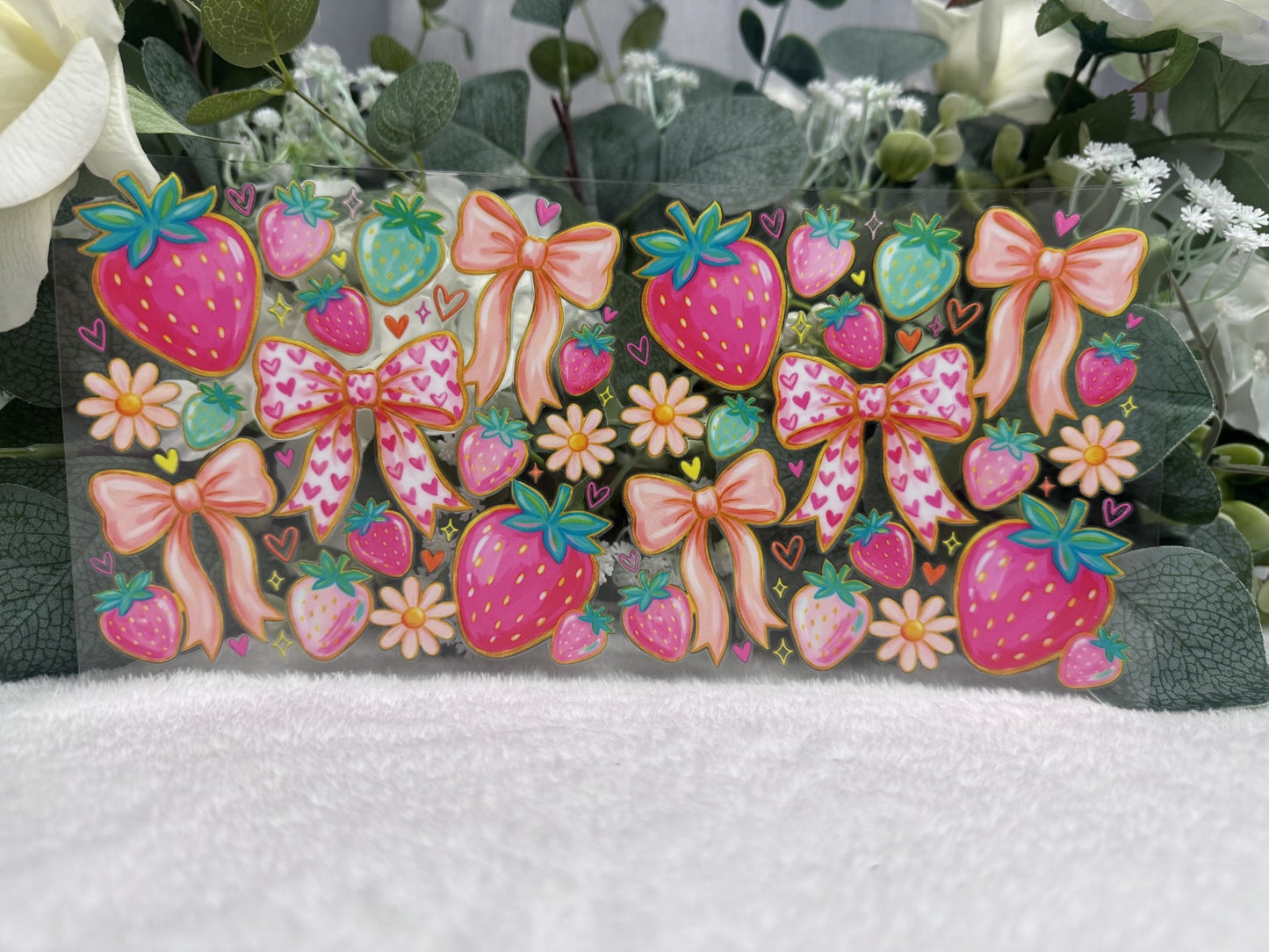 Pattern- Strawberries & Bows