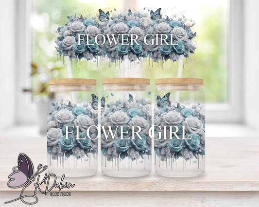 Flower Girl- Blue
