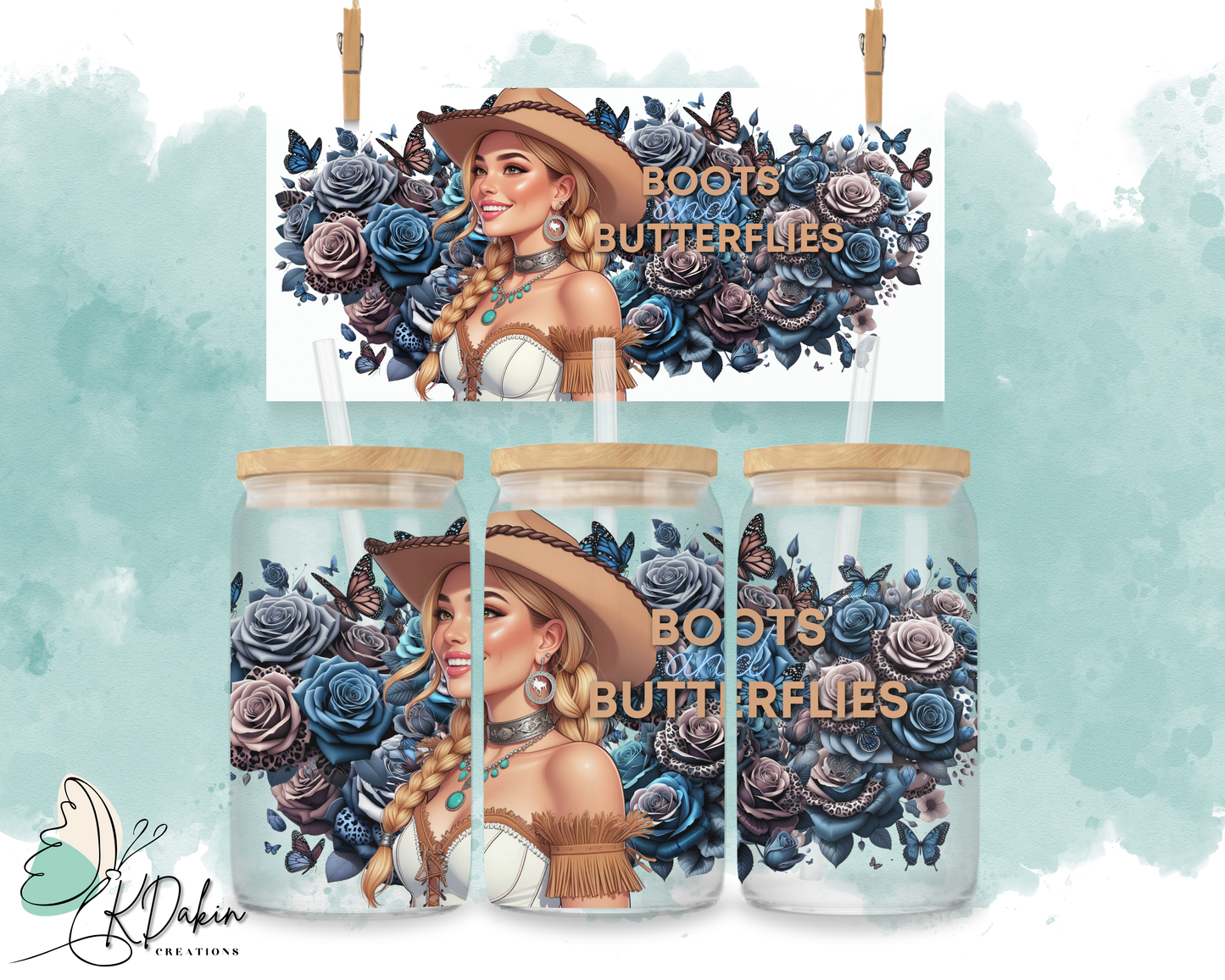 Exclusive -Boots and butterflies