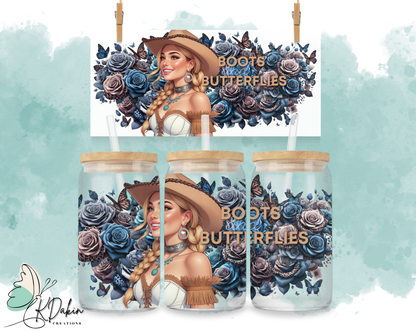 Exclusive -Boots and butterflies