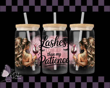 Lashes Longer than my Patience