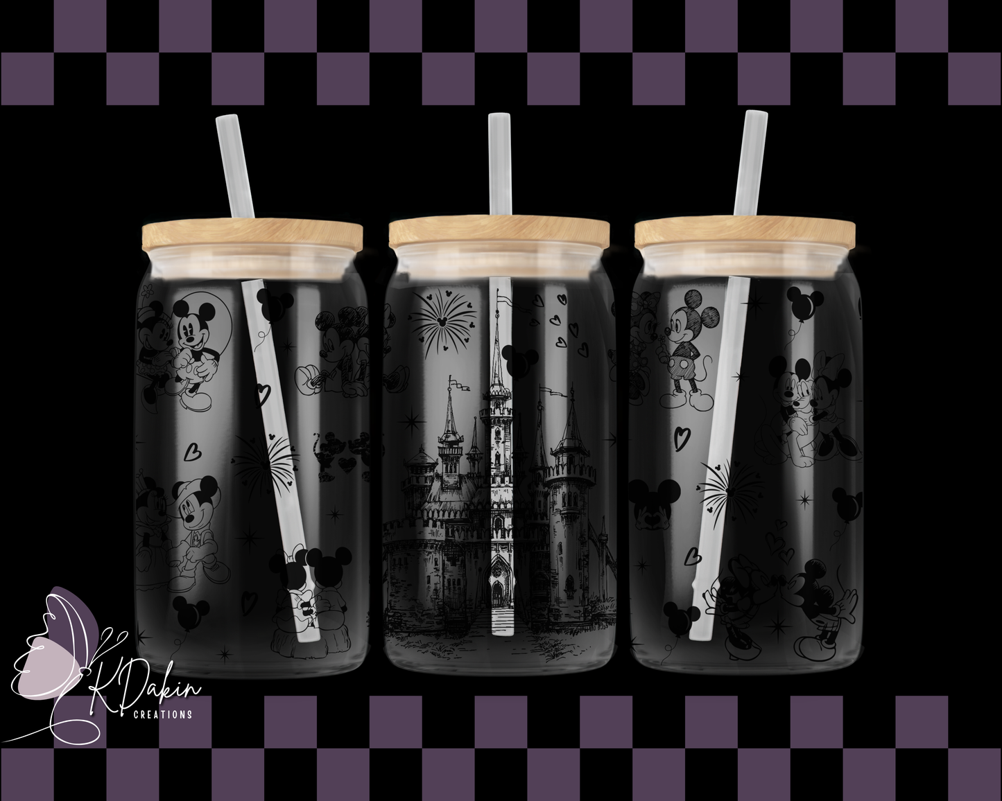 Disney Castle outline