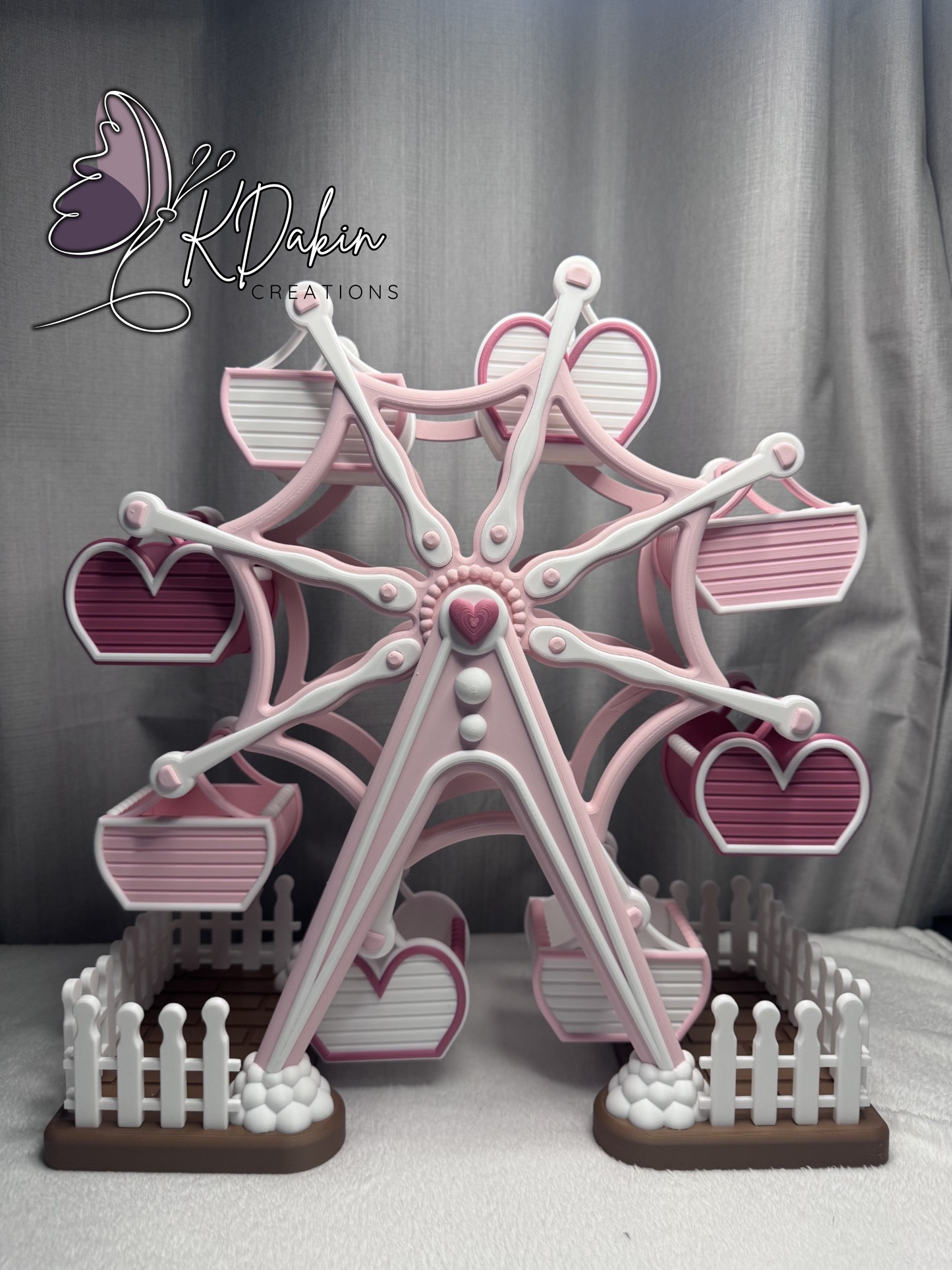 3D Printed Spinning Ferris Wheel