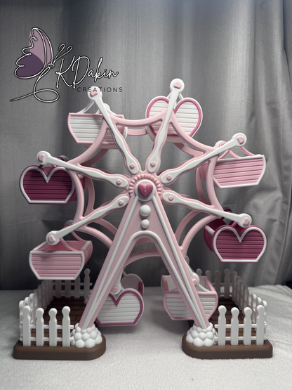 3D Printed Spinning Ferris Wheel