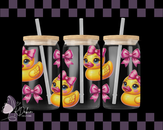 Ducks Pink Bows