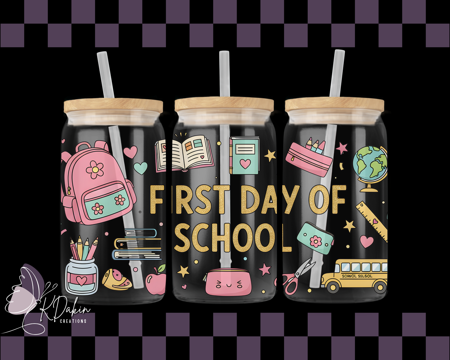 Imperfect Wrap- First day of school