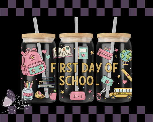 Imperfect Wrap- First day of school