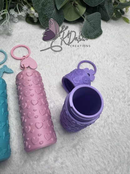 Lipgloss/Tampon Key Chain
