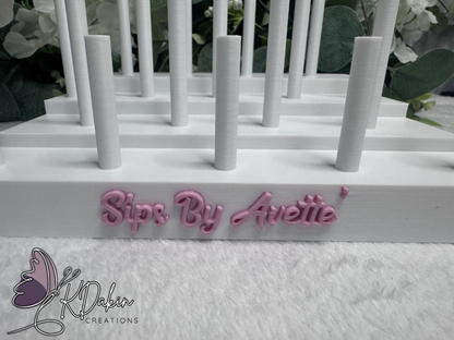 Customised Straw Topper Display Stand