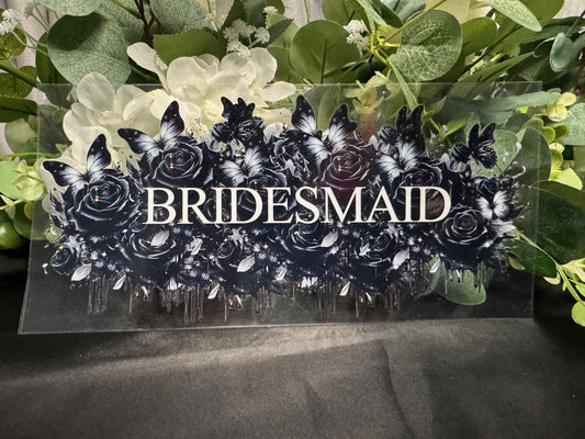 Bridal- Bridesmaid Black