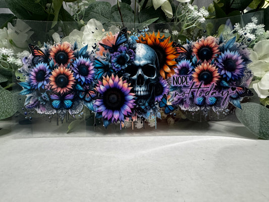 SALE Wrap- Skeleton Suflower