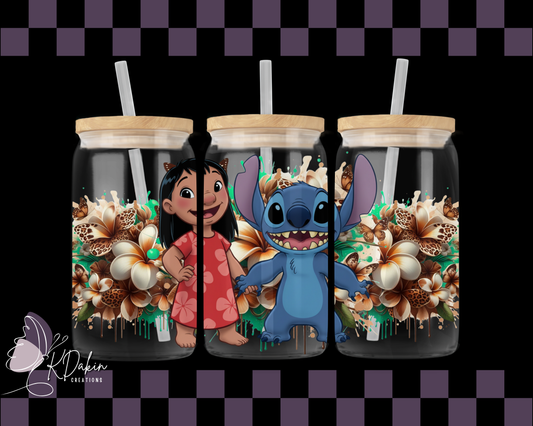 Imperfect Wrap- Lilo & Stitch