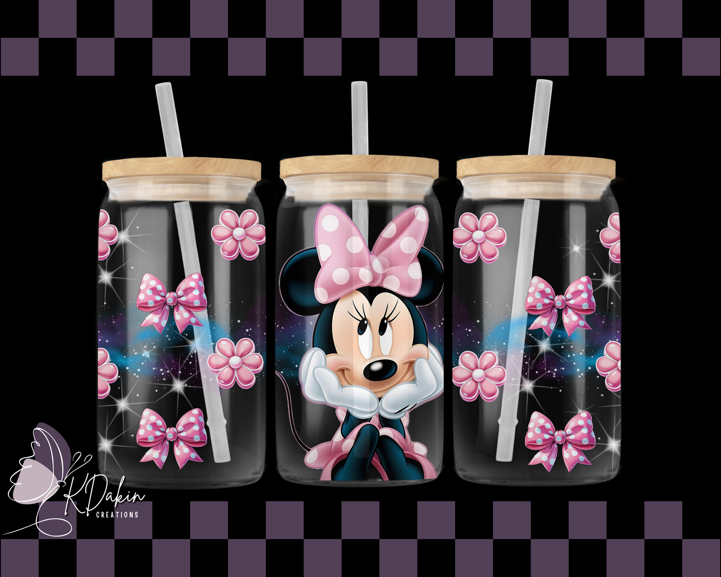 Minnie flowers and bows