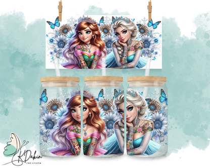 Exclusive- Tatted Elsa Anna