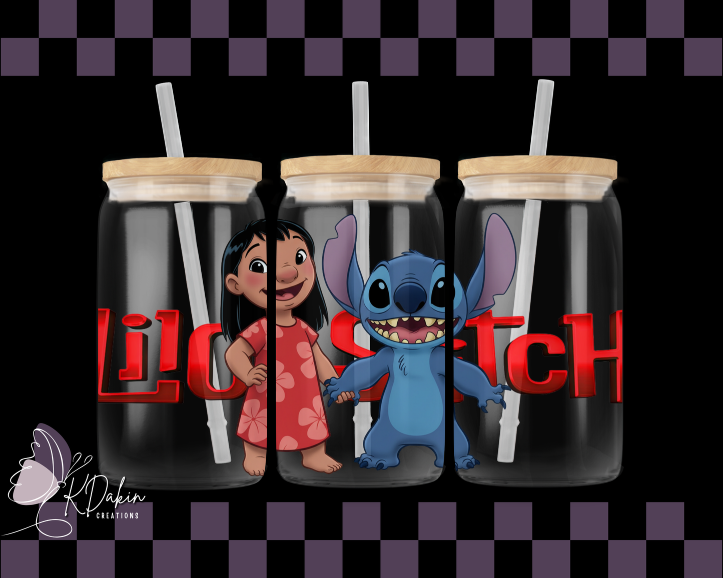 Imperfect Wrap- Lilo & Stitch