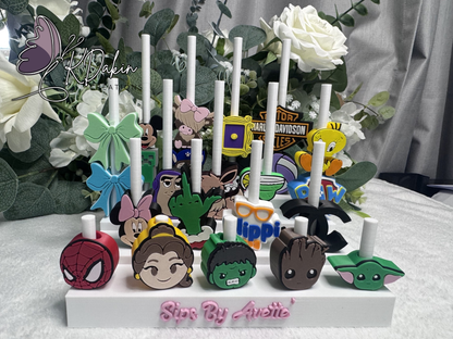 Customised Straw Topper Display Stand