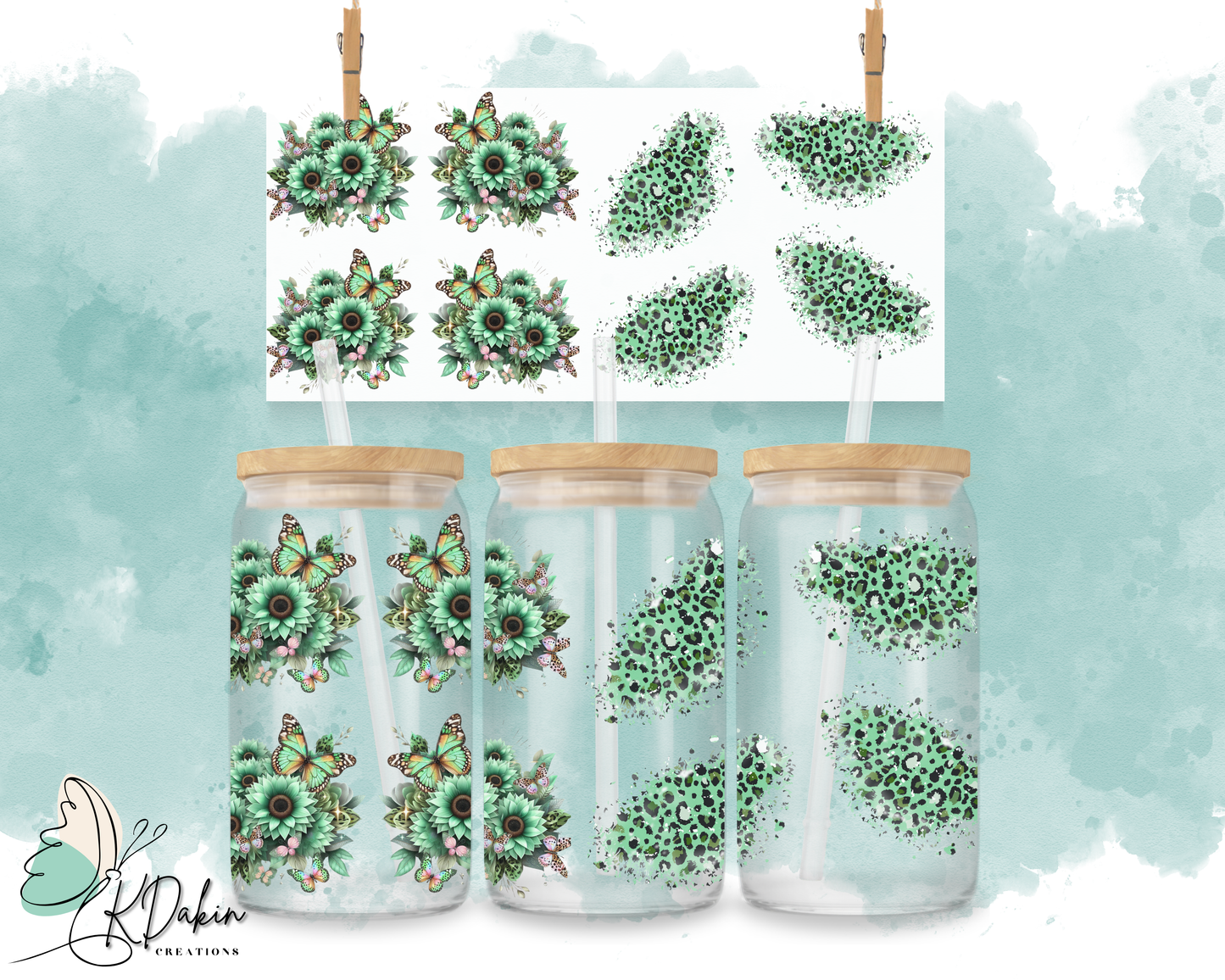 Exclusive- Green Flowers