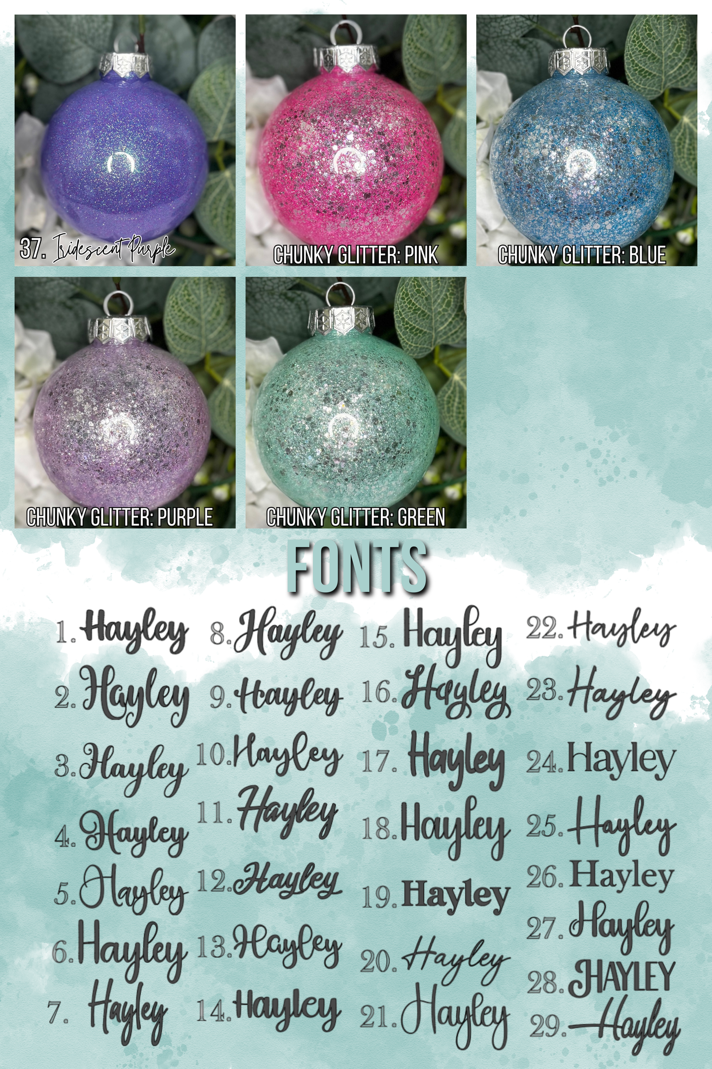 Christmas Baubles- Teachers