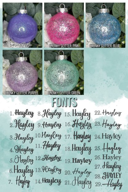 Christmas Baubles- Teachers