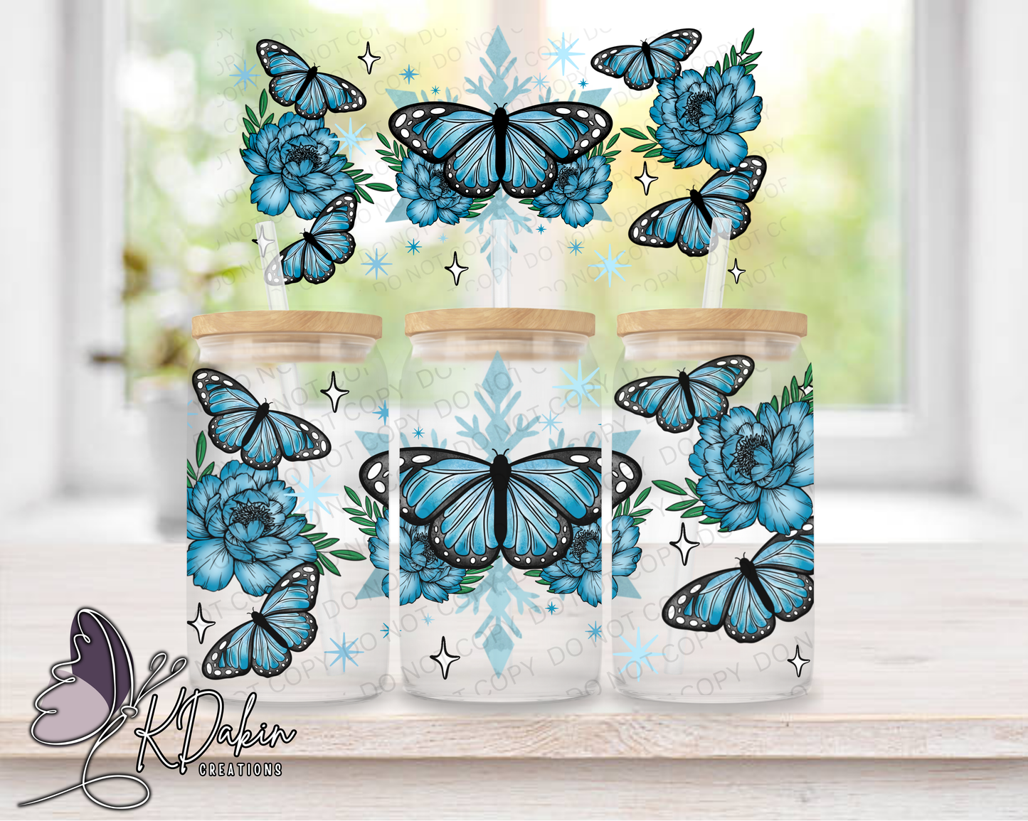 Blue Butterflies