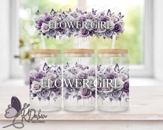 Flower Girl- Purple