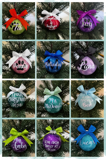 Christmas Baubles- Teachers