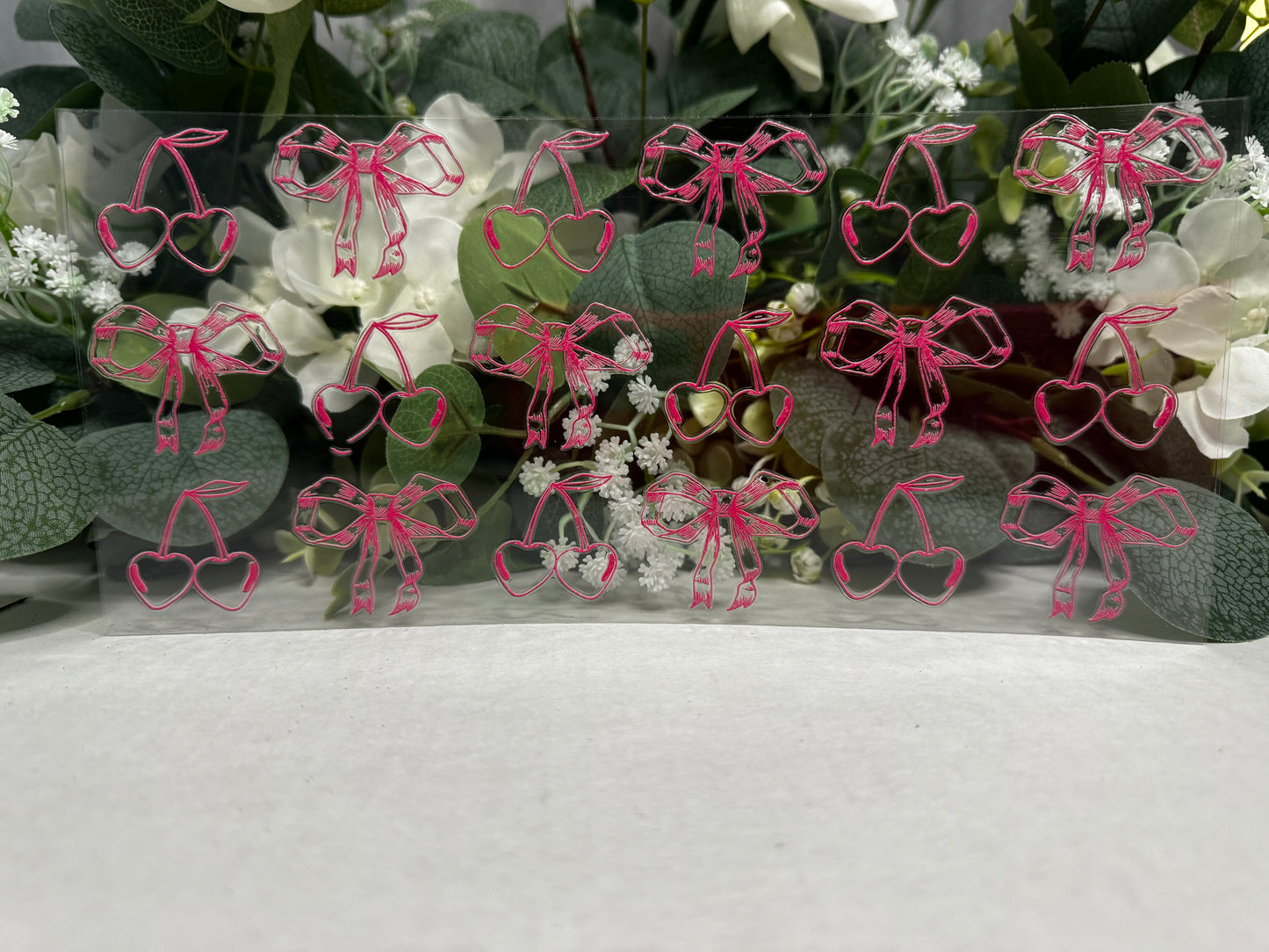 SALE Wrap- Pink Bows