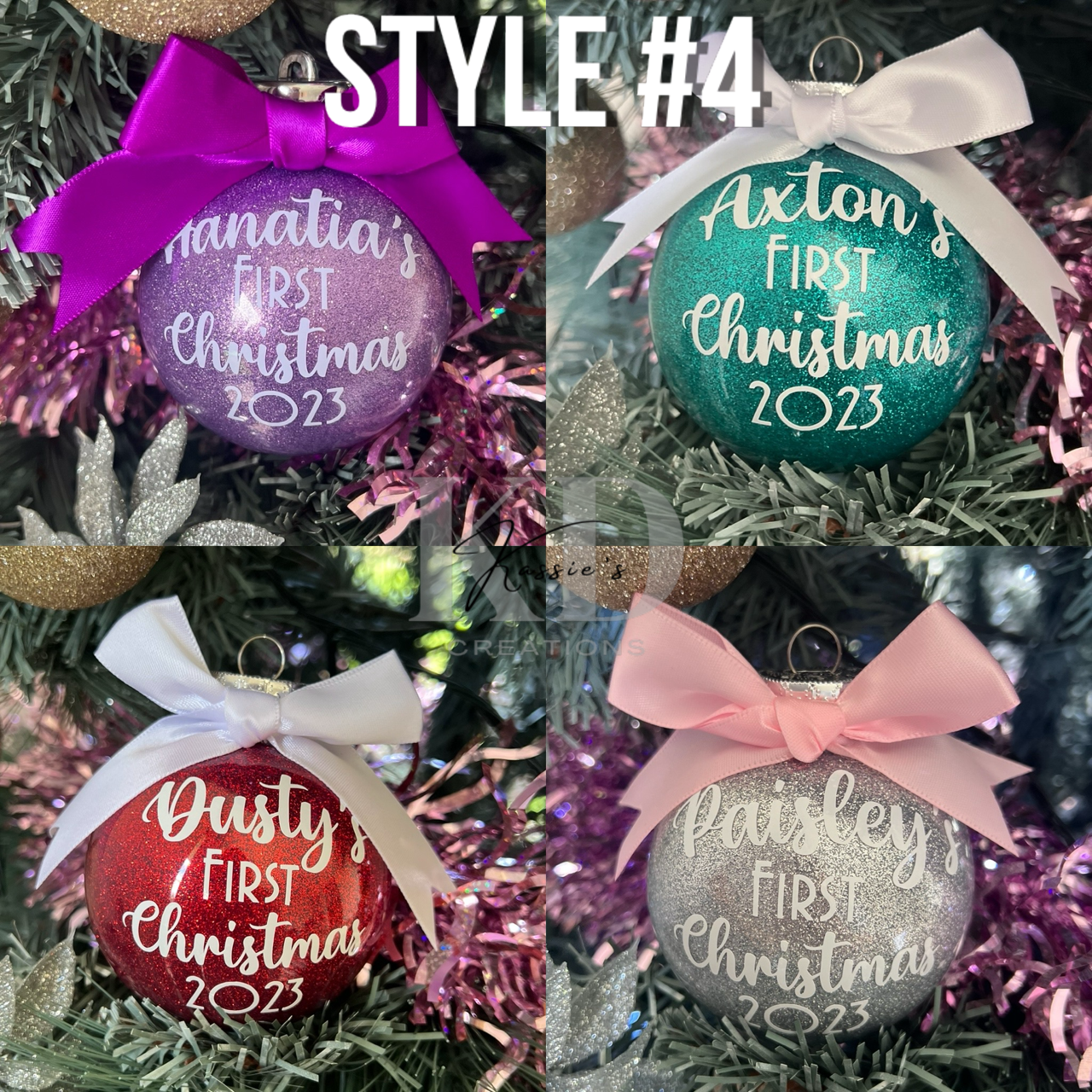 Christmas Baubles- 1st Christmas