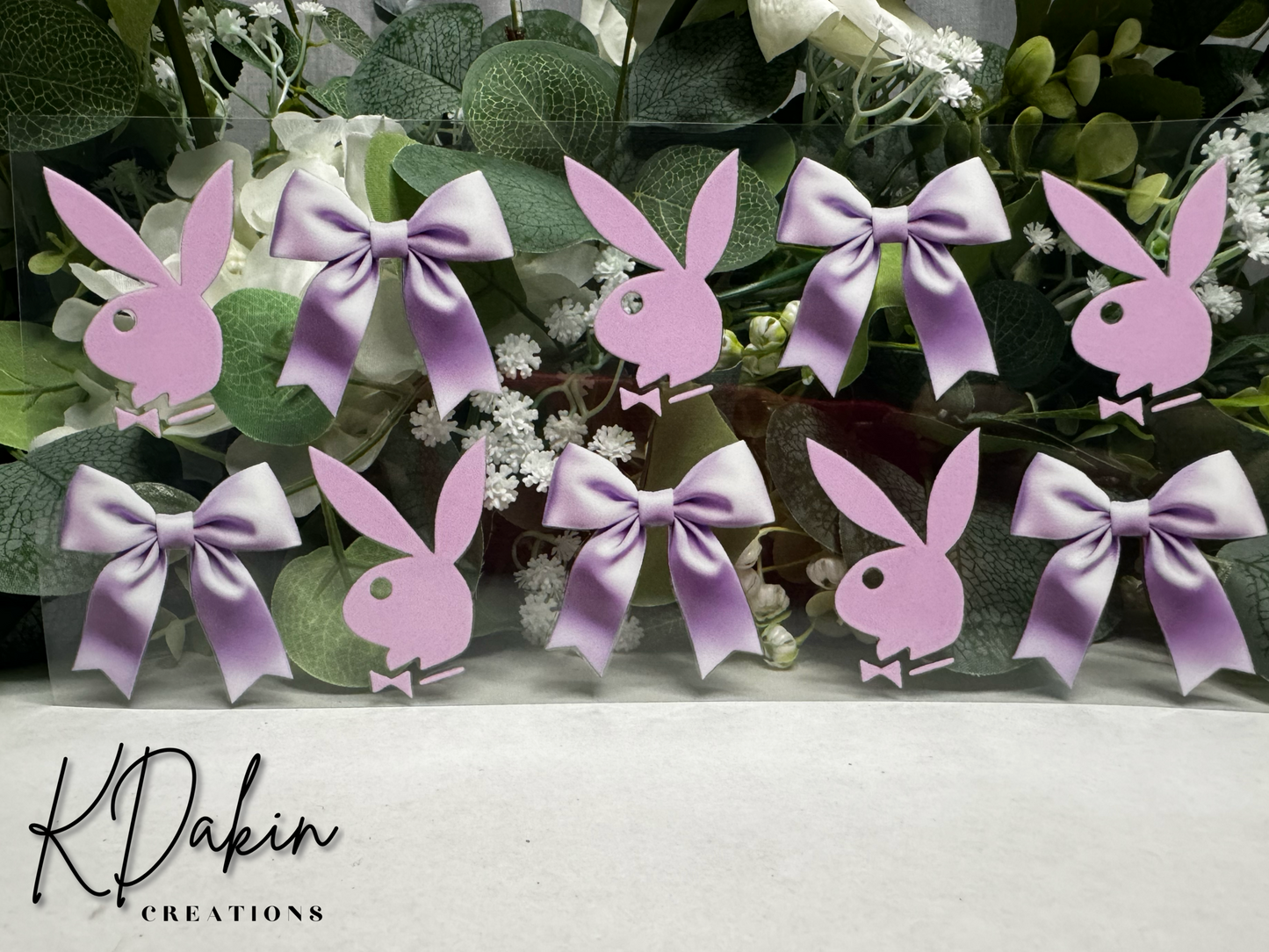 Purple Bunny Bows