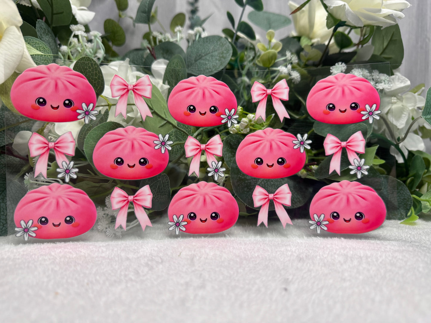 Pink Dumplings