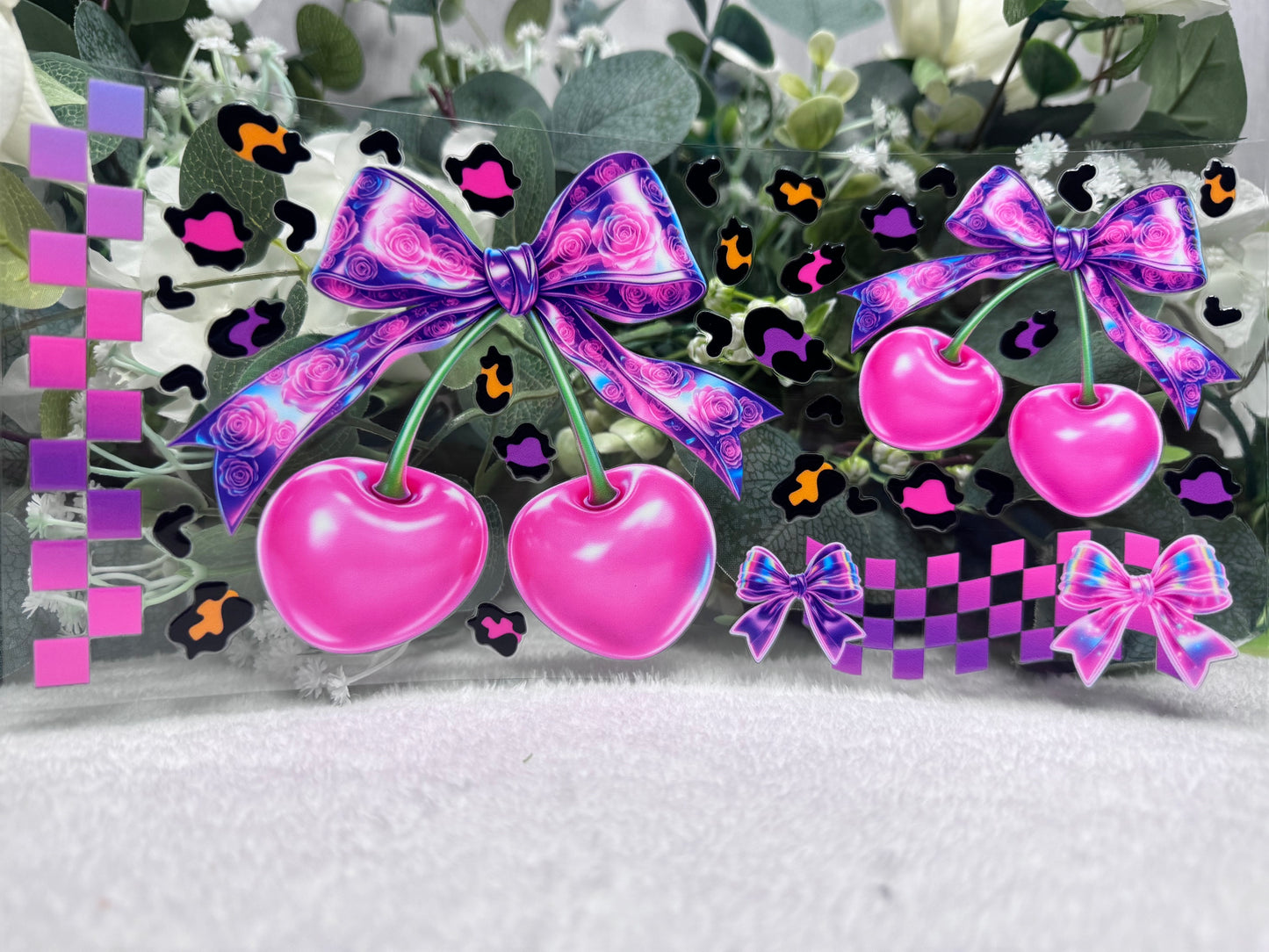Giant pink cherry